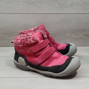 Keen Womens Outdoor Warm Faux Fur Ankle Sneakers shoes boots sz 6